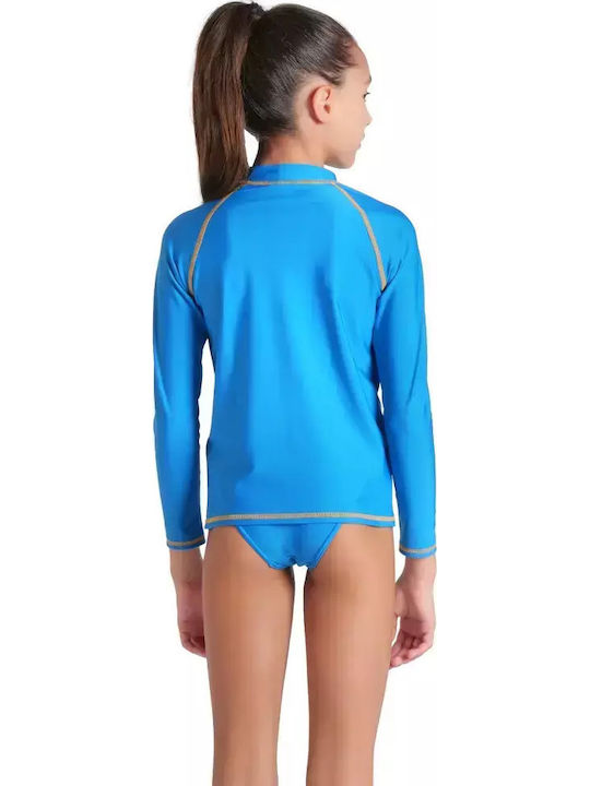 Arena Kids Swimwear Long Sleeve Shirt Blue