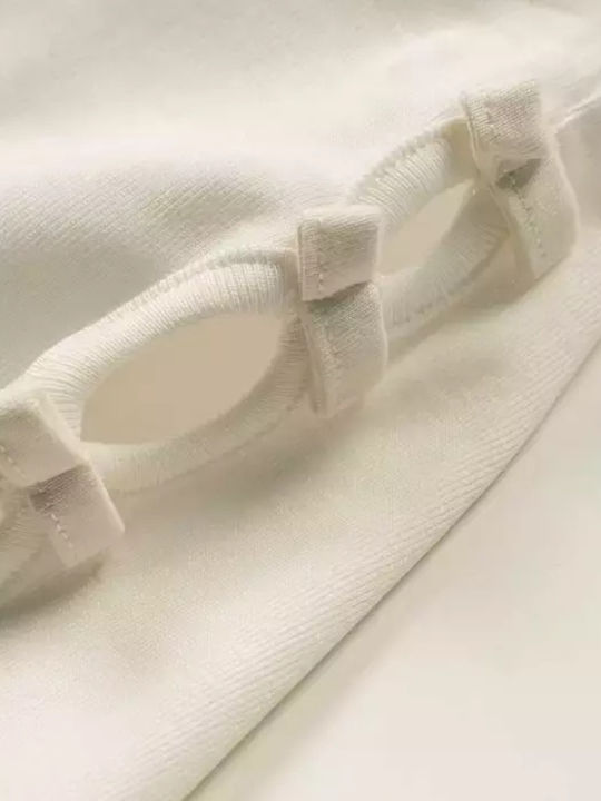 Παιδικό Σετ με Σορτς Καλοκαιρινό 2τμχ Άσπρο