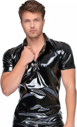 Black Level Sexy Ανδρικό Top Μαύρο