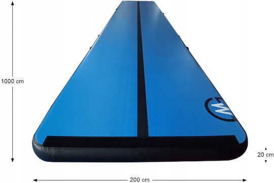 Master Gymnastics Mat Blue 20cm Thick