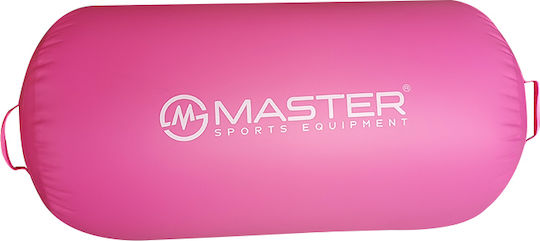 Masterjump Inflatable Gym Roller 100 X 60 Cm Pink