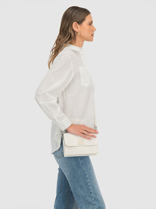 Geantă de damă Crossbody Albă