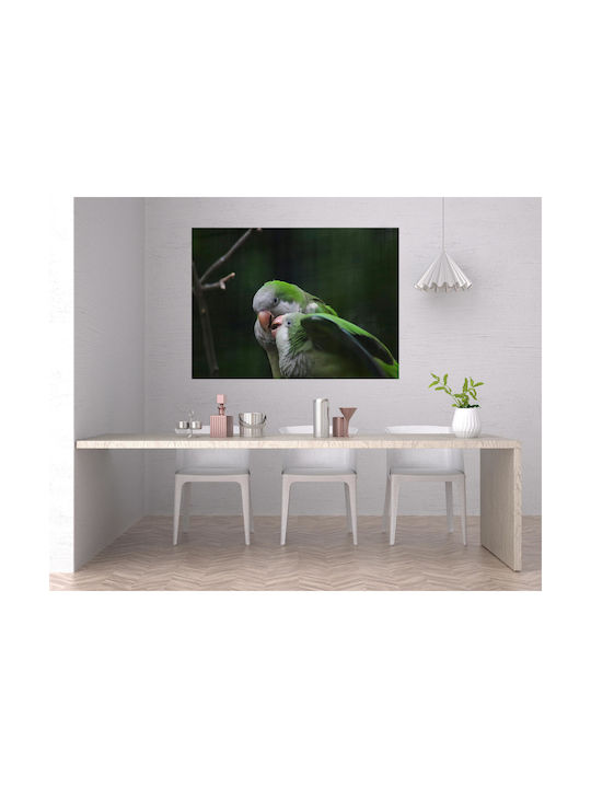 Πίνακας Pair Parrots In Nature Ζευγάρι Παπαγάλων Στη Φύση 100x70