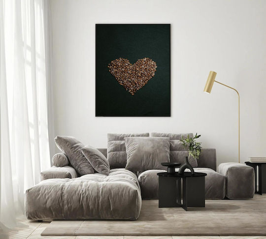 Πίνακας Heart Coffee Beans Heart Coffee Beans 80x120