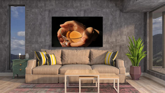 Gemälde Hand, die eine Tasse Kaffee hält 120x80
