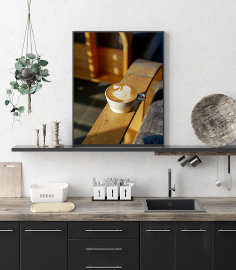 Πίνακας Cup Coffee Latte Art Φλιτζάνι Καφέ Latte Art 100x150