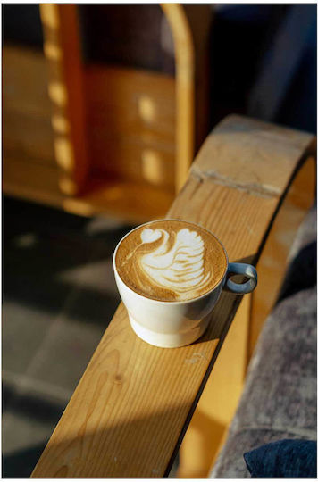 Gemälde Tasse Kaffee Latte Art 80x120