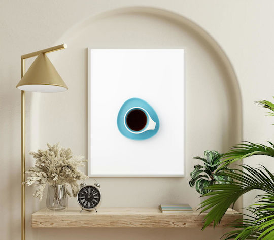 Tablou Minimalist cu Ceașcă de Cafea 100x150