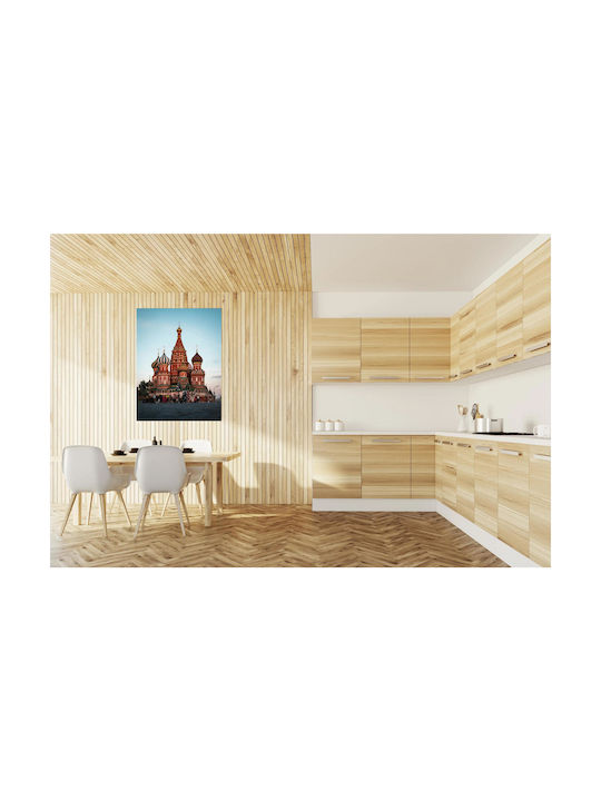 Painting St Basil's Cathedral 80x120