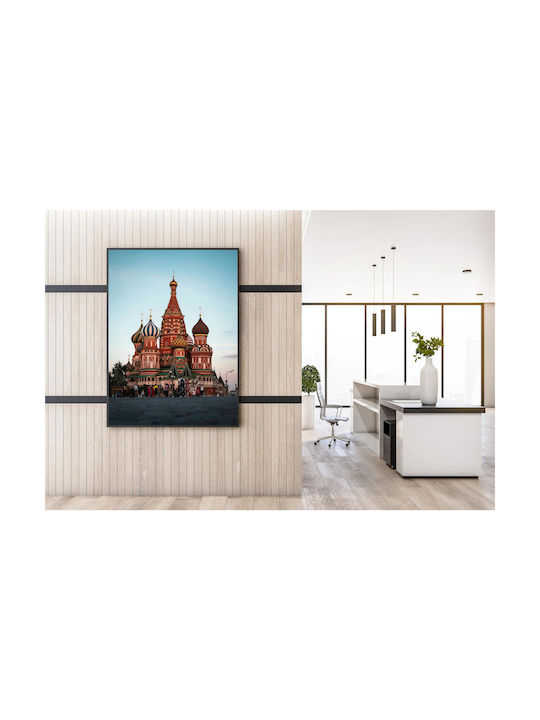 Painting St Basil's Cathedral 80x120
