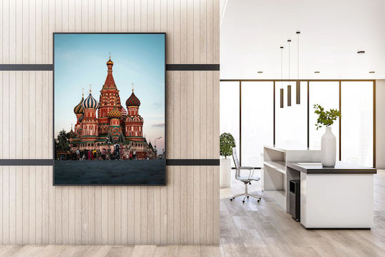 Painting St Basil's Cathedral 80x120
