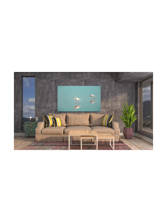 Tabloul Flamingos în Serenitate 120x80