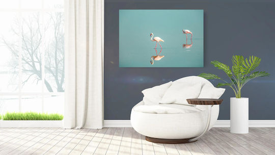 Tabloul Flamingos în Serenitate 120x80