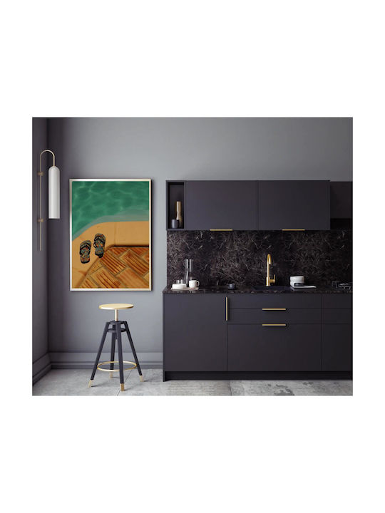 Tabloul Șlapi lângă Piscină 80x120