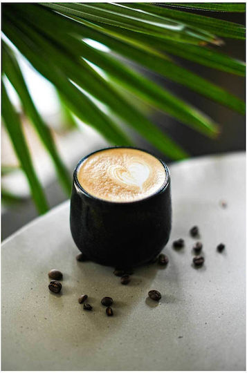 Gemälde Morgen Latte Kaffeebohnen 100x150