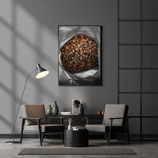 Gemälde Tasche Kaffeebohnen 100x150