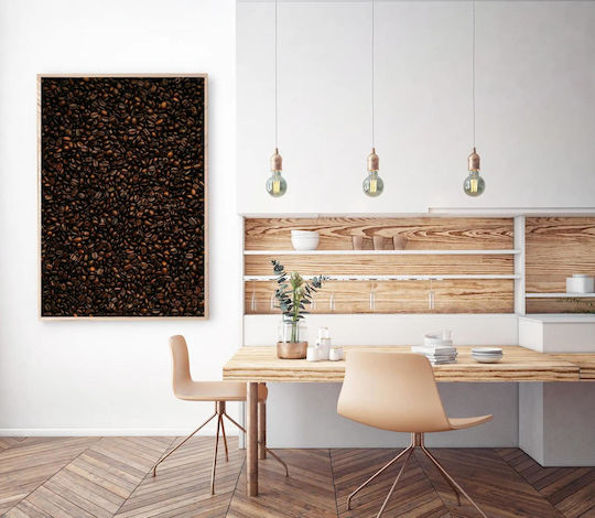 Πίνακας Coffee Beans Κόκκοι Καφέ 80x120