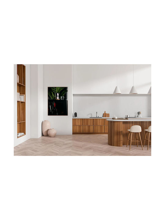 Gemälde Kaffeemaschine Glas Pflanzen 80x120
