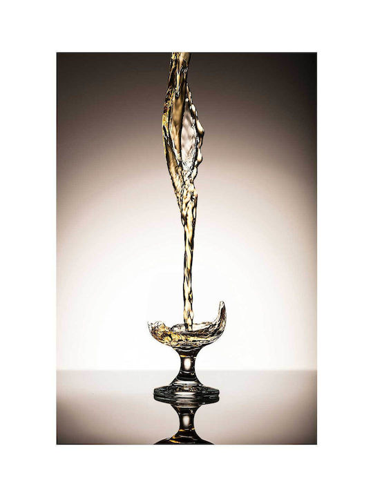 Πίνακας Liquid Splash In Glass Πιτσιλιά Υγρού Γυαλί 70x100