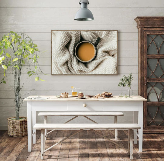Πίνακας Cozy Cup Coffee Cozy Φλιτζάνι Καφέ 120x80
