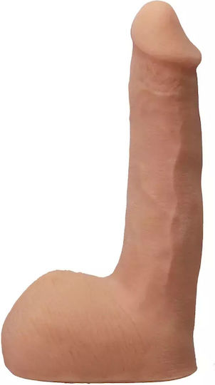 Doc Johnson Signature Cocks Seth Gamble with Removable Vac-U-Lock Ρεαλιστικό Dildo με Όρχεις και Βεντούζα Flesh 20cm