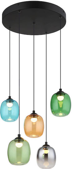 Globo Lighting Hängelampe Schwarz