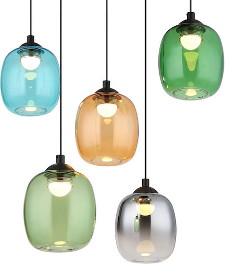 Globo Lighting Hängelampe Schwarz