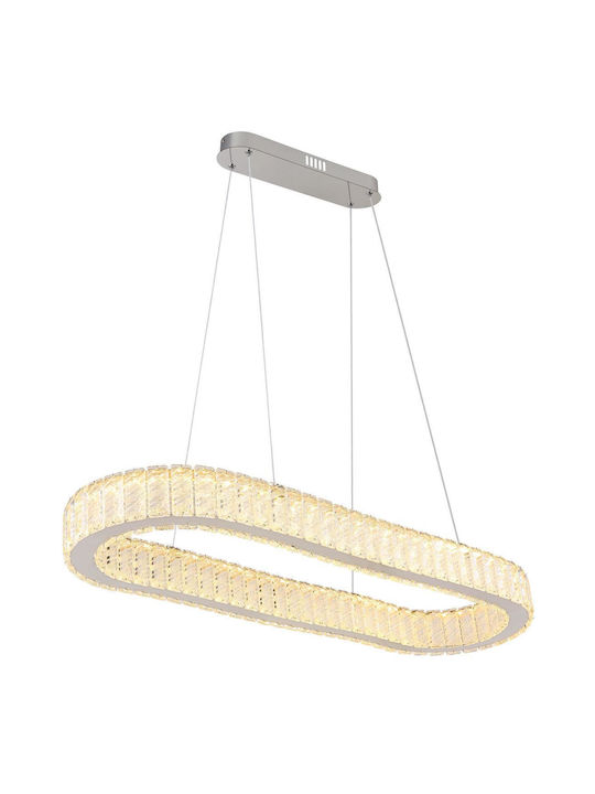 Globo Lighting Κρεμαστό Φωτιστικό Διάφανο