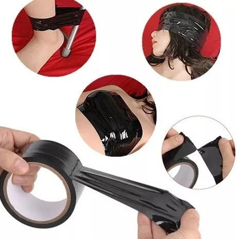 Lovetoy My First Pleasure Tape Strapping Tape In Black Color