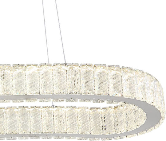 Globo Lighting Κρεμαστό Φωτιστικό Διάφανο