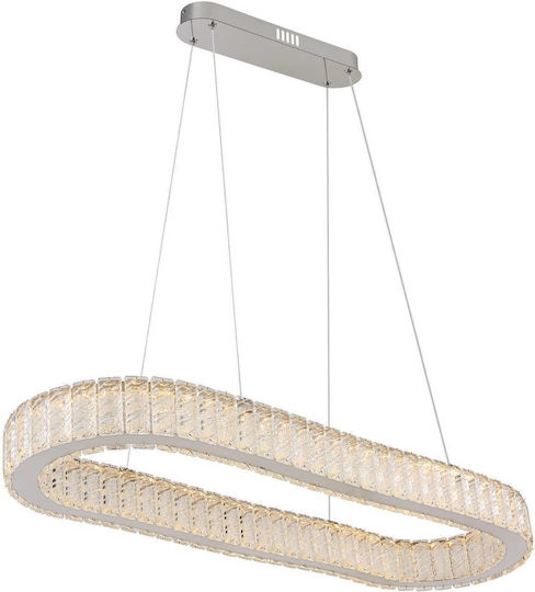 Globo Lighting Κρεμαστό Φωτιστικό Διάφανο