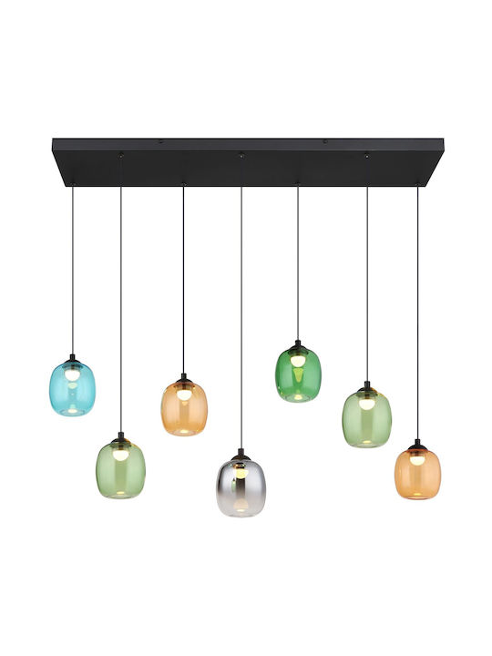 Globo Lighting Κρεμαστό Φωτιστικό Μαύρο