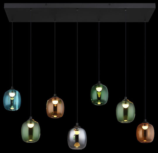 Globo Lighting Hängelampe Schwarz