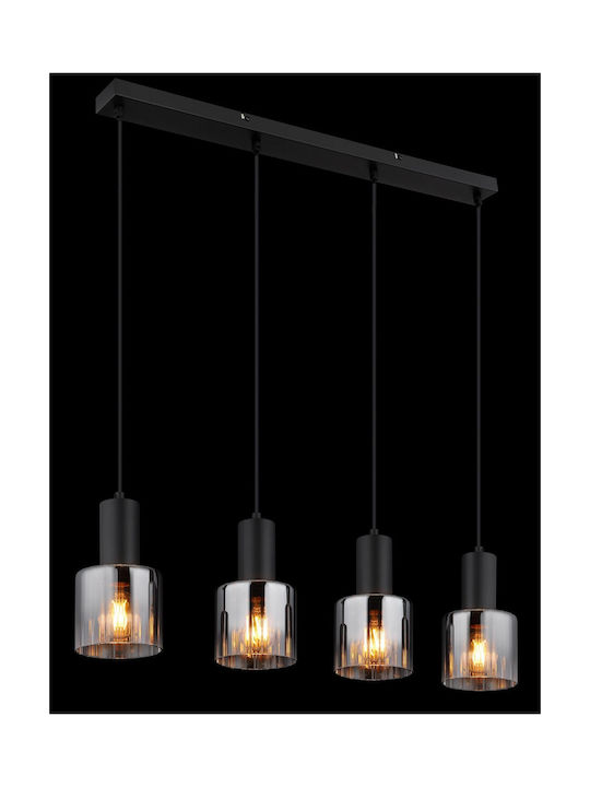 Globo Lighting Κρεμαστό Φωτιστικό Διάφανο