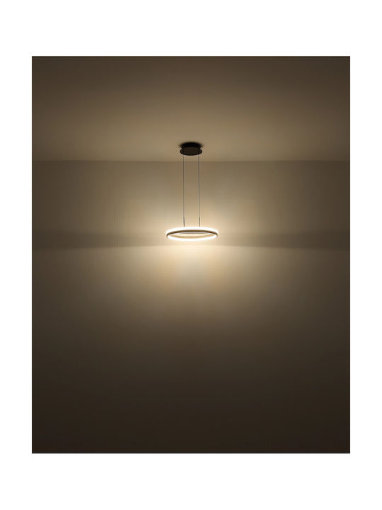 Globo Lighting Κρεμαστό Φωτιστικό Γκρι