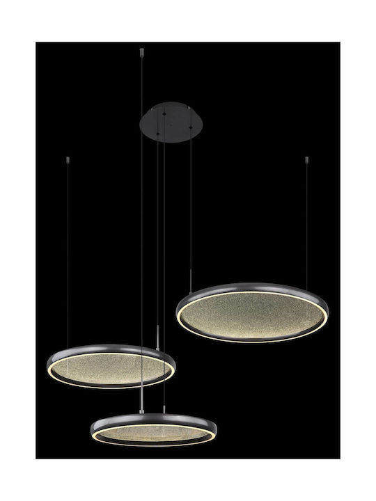Globo Lighting Κρεμαστό Φωτιστικό Μαύρο