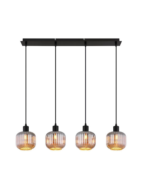 Globo Lighting Κρεμαστό Φωτιστικό Μαύρο