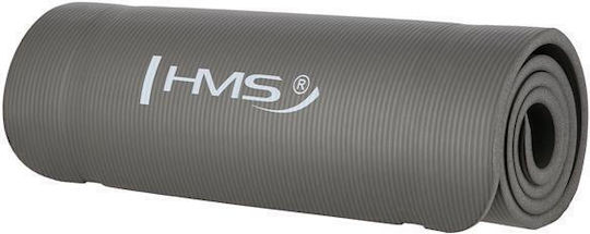 HMS Στρώμα Γυμναστικής Pilates Γκρι (183x61cm)