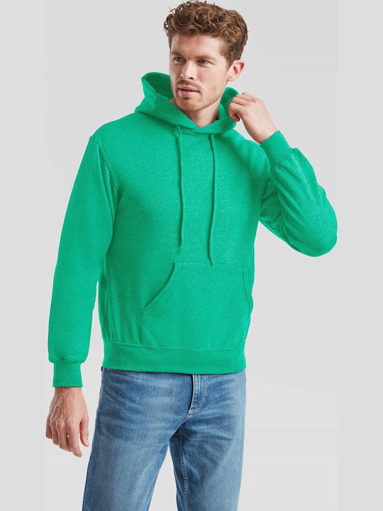 Fruit of the Loom Unisex Promotional Sweatshirt Green Melange