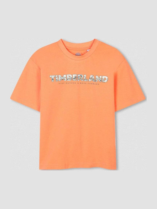 Kinder-T-Shirt Orange