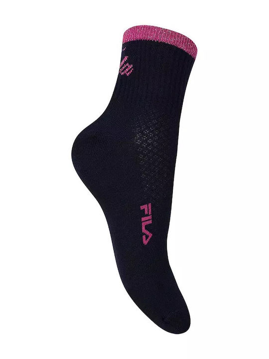 FILA Quarter Socks Șosete Sportive Multicolor 3 perechi