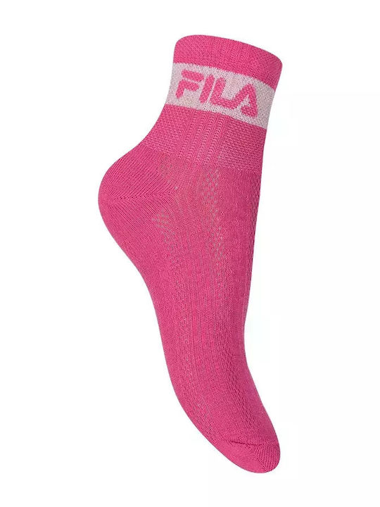 FILA Quarter Socks Αθλητικές Κάλτσες Πολύχρωμες 3 Ζεύγη