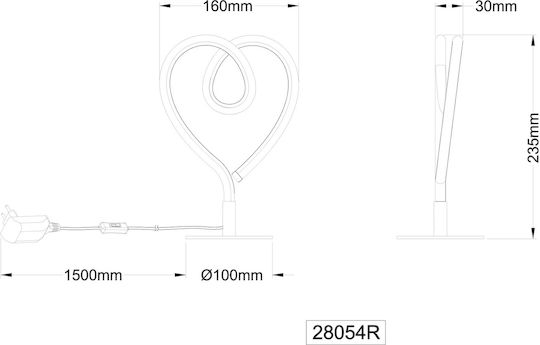 Globo Lighting Φωτιστικό LED Θερμό Λευκό Globo Lighting Φωτιστικό LED Θερμό Λευκό