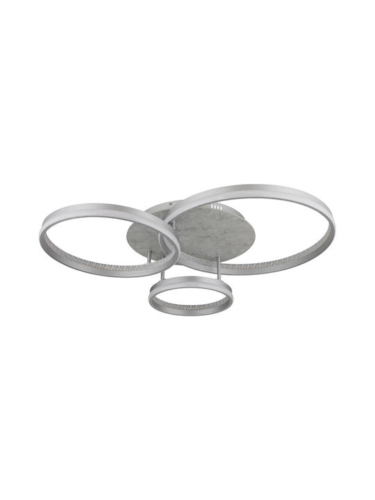 Globo Lighting Deckenleuchte Silber