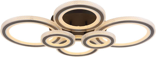 Globo Lighting Πλαφονιέρα Οροφής 78εκ. Γκρι