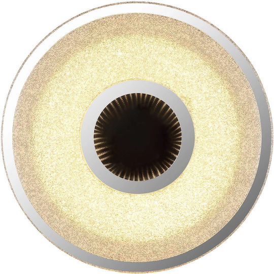 Globo Lighting Πλαφονιέρα Οροφής Γκρι με Ενσωματωμένο LED