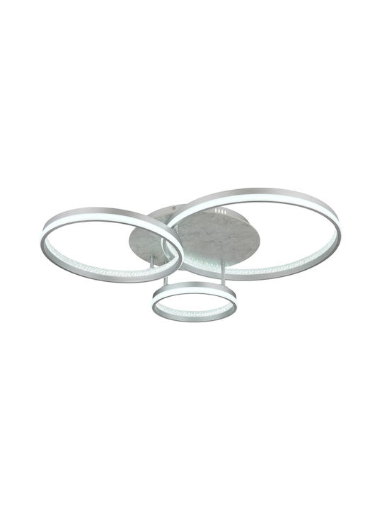 Globo Lighting Deckenleuchte Silber