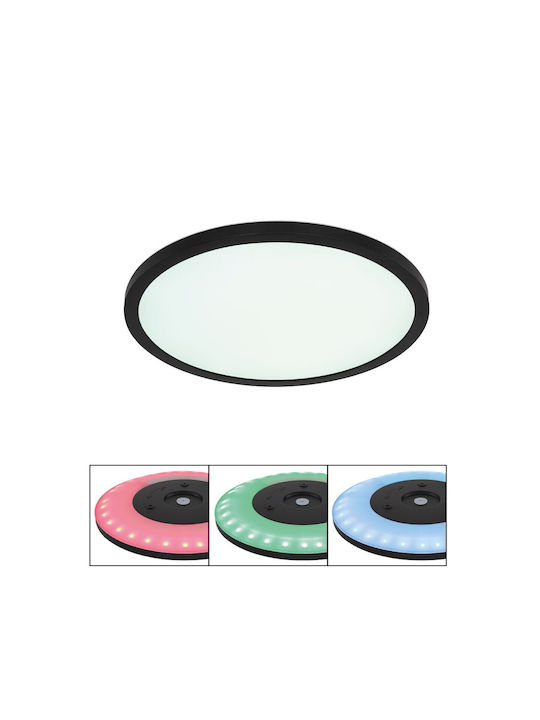 Globo Lighting Sapana Πλαφονιέρα Οροφής Λευκή
