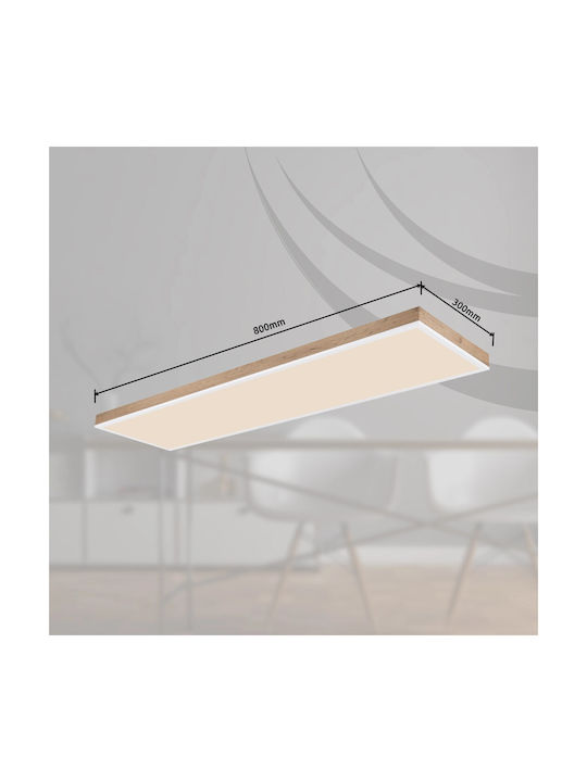 Globo Lighting Doro Πλαφονιέρα Οροφής Λευκή