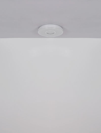 Globo Lighting Πλαφονιέρα Οροφής Γκρι με Ενσωματωμένο LED